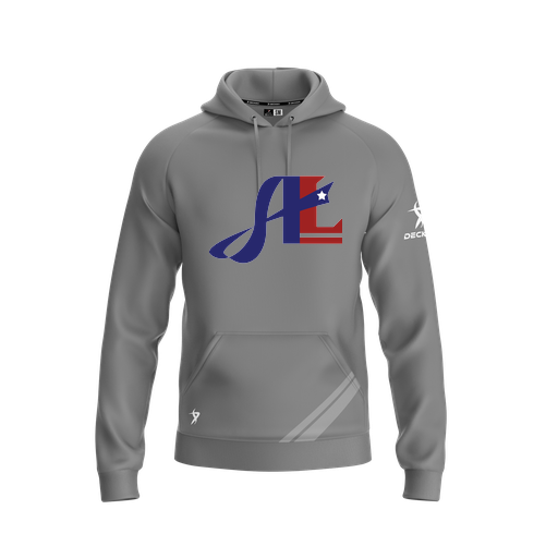 [FOLHSMGY-YXS-LOGO2] Decker Summit Hoodie (Youth XS, Gray, Logo 2)