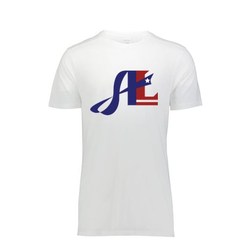[FTSCUBWH-AS-LOGO2] Decker Men's Tri-Blend T-Shirt - Short Sleeve (Adult S, White, Logo 2)