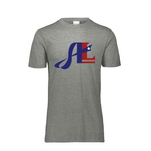 [FTSCUBGY-AS-LOGO2] Decker Men's Tri-Blend T-Shirt - Short Sleeve (Adult S, Gray, Logo 2)