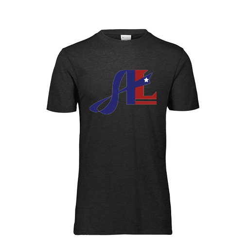 [FTSCUBBK-YS-LOGO2] Decker Youth Tri-Blend T-Shirt - Short Sleeve (Youth S, Black, Logo 2)