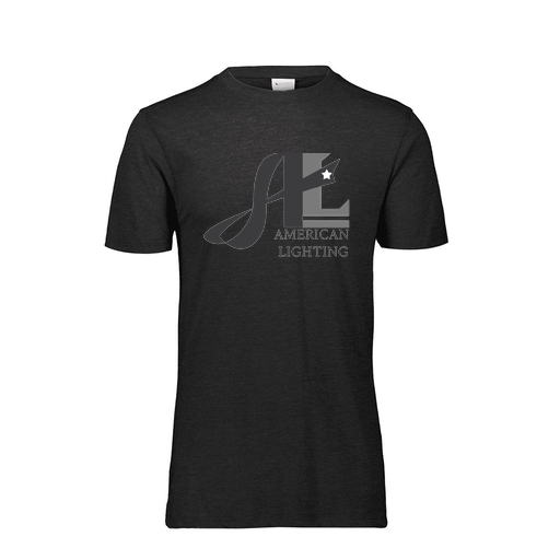 [FTSCUBBK-YS-LOGO3] Decker Youth Tri-Blend T-Shirt - Short Sleeve (Youth S, Black, Logo 3)