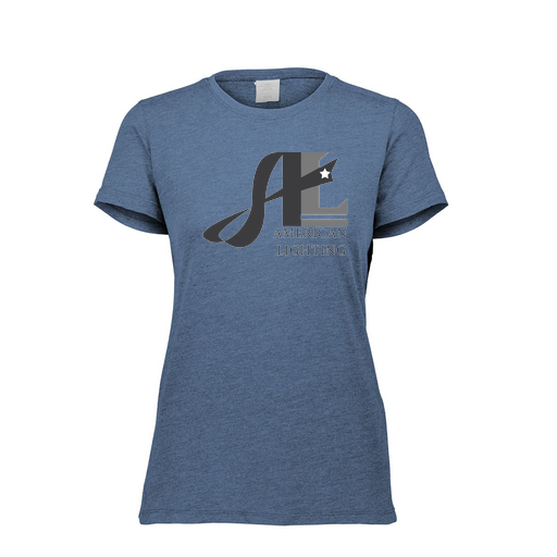 [FTSCUBNV-FAXS-LOGO3] Decker Women's Tri-Blend T-Shirt - Short Sleeve (Female Adult XS, Navy, Logo 3)
