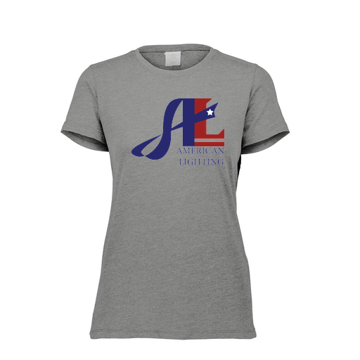 [FTSCUBGY-FAXS-LOGO1] Decker Women's Tri-Blend T-Shirt - Short Sleeve (Female Adult XS, Gray, Logo 1)