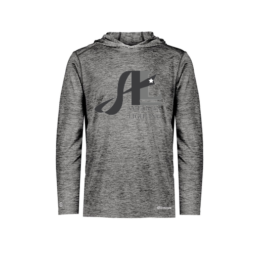 [FOLHCGBK-AS-LOGO3] Decker Men's Charge Hoodie (Adult S, Black, Logo 3)