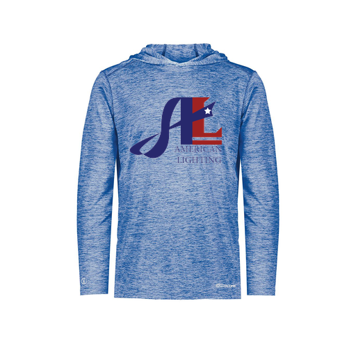 [FOLHCGRY-AS-LOGO1] Decker Men's Charge Hoodie (Adult S, Royal, Logo 1)