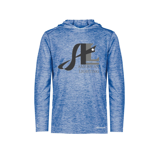 [FOLHCGRY-AS-LOGO3] Decker Men's Charge Hoodie (Adult S, Royal, Logo 3)