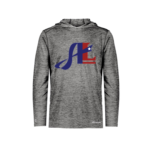 [FOLHCGBK-YS-LOGO2] Decker Youth Charge Hoodie (Youth S, Black, Logo 2)