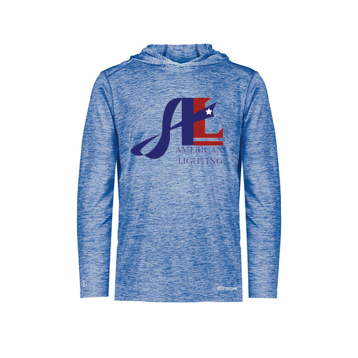 [FOLHCGRY-YS-LOGO1] Decker Youth Charge Hoodie (Youth S, Royal, Logo 1)